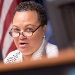  Caption: Sen. Karen Carter Peterson, chairwoman of Senate and Governmental Affairs committee / Credits: Photo by Robin May