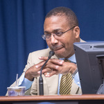  Caption: Sen. Wesley Bishop / Credits: Photo by Robin May