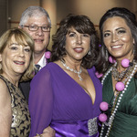  Caption: Carol Broussard, Mark Ryan, Carolyn Ryan, Rosann Prats  /   Credits: Photo by Jonathon Ahhee